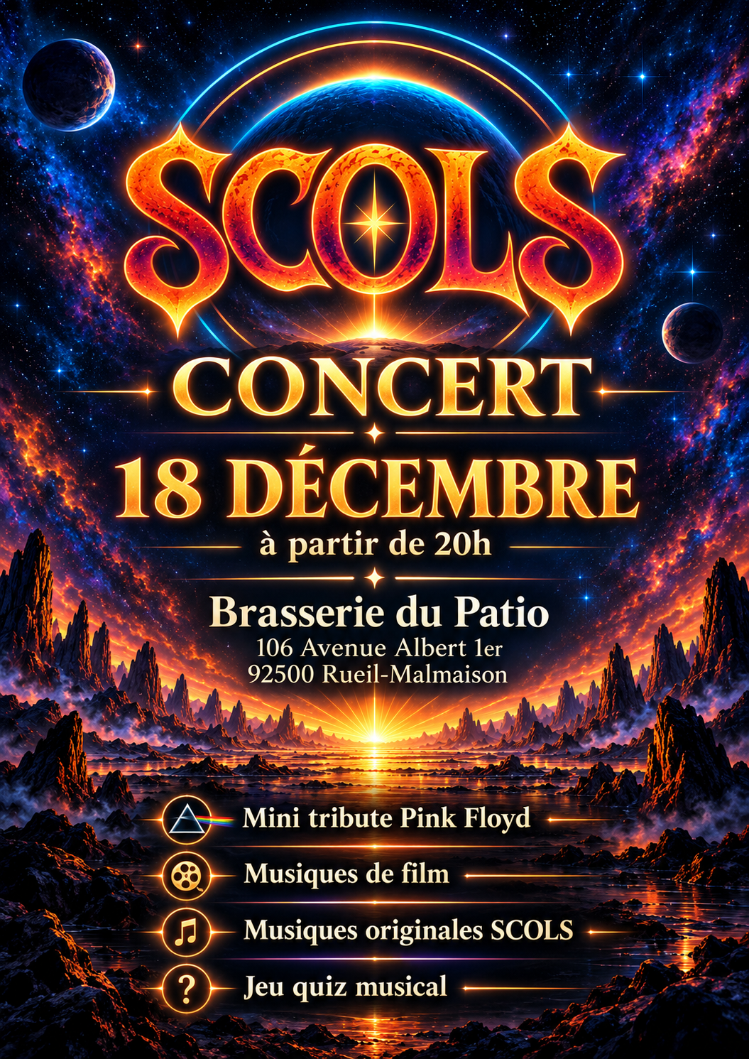 Concert au Patio